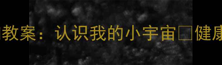 图片 ✨幼儿园身体认知教案：认识我的小宇宙🌟健康习惯启蒙全攻略2