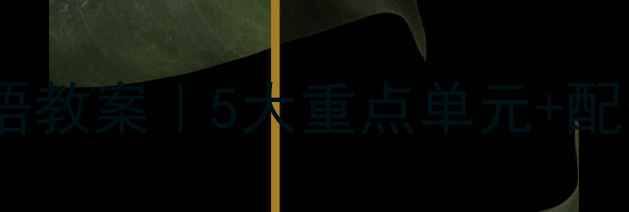 图片 ✨陕旅版五年级下册英语教案｜5大重点单元+配套课件+期末提分攻略🌟