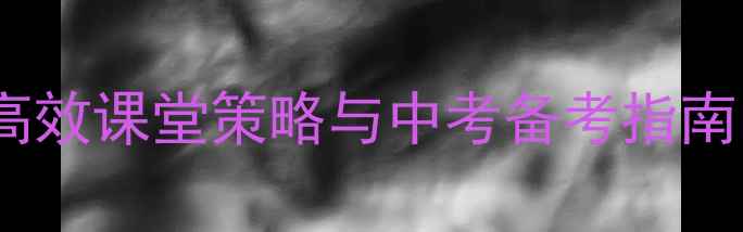 图片 初中英语教案设计：高效课堂策略与中考备考指南（附详细教学案例）2