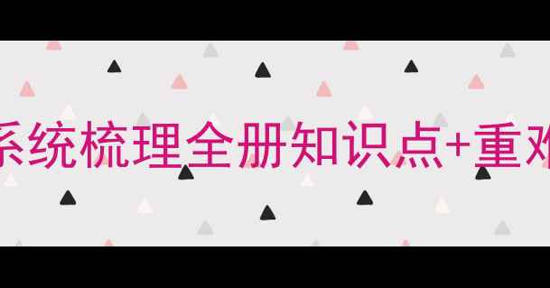 图片 四年级数学上册教案｜系统梳理全册知识点+重难点（附高效提分技巧）