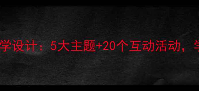 图片 新版六年级上册健康课教学设计：5大主题+20个互动活动，学生健康素养轻松提升！2