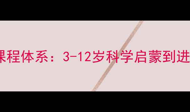 图片 昂立少儿英语课程体系：3-12岁科学启蒙到进阶学习全攻略1