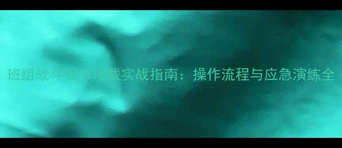 图片 班组战斗设卡堵截实战指南：操作流程与应急演练全