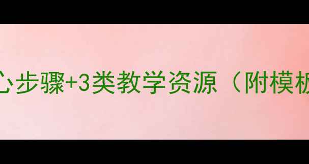 图片 电子报刊制作教案：5大核心步骤+3类教学资源（附模板）——小学初中高中适用2