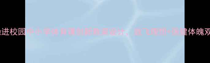 图片 🌟广播体操进校园中小学体育课创新教案设计，放飞理想+强健体魄双丰收！🌟1