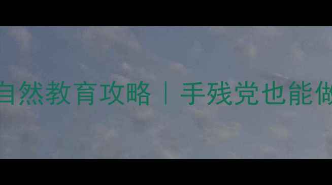 图片 🍂大班教案落叶超全自然教育攻略｜手残党也能做沉浸式美育活动方案