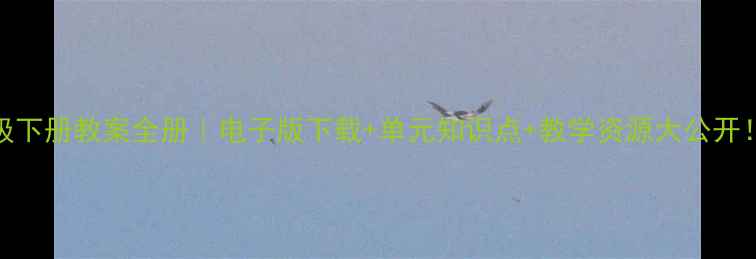 图片 📚✨苏教版四年级下册教案全册｜电子版下载+单元知识点+教学资源大公开！老师家长速存🔥