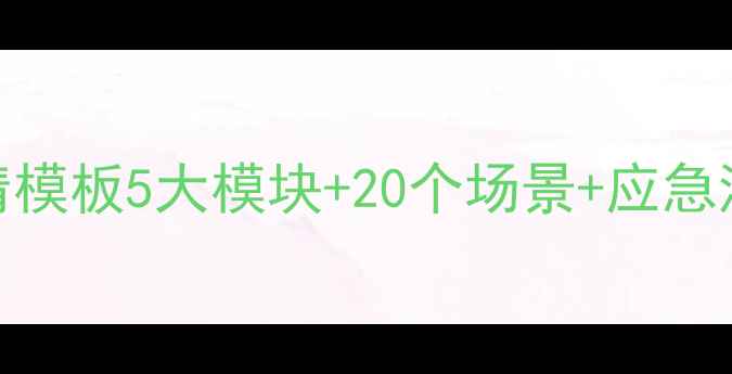 图片 🔥高中校园安全教案高清模板5大模块+20个场景+应急演练清单（附检查表）📚